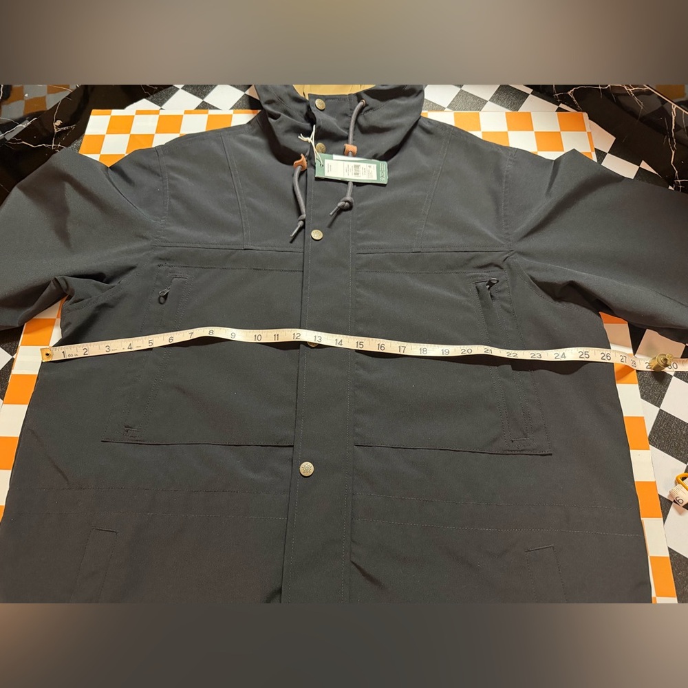 Alpine Design Sport Jacket Mens L Black Hood Rain Wind Water Resistant MSRP$128 - Picture 8 of 11